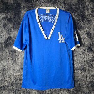 Pink Victoria’s Secret Los Angeles Dodgers Top Womens M MLB Blue